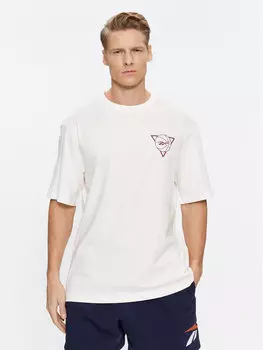 Футболка стандартного кроя Reebok, белый