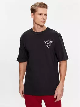 Футболка стандартного кроя Reebok, черный