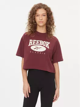 Футболка стандартного кроя Reebok, красный