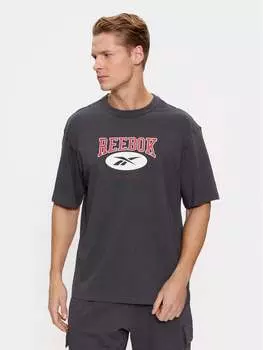 Футболка стандартного кроя Reebok, серый