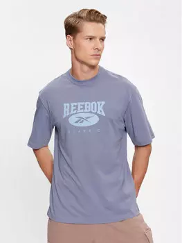 Футболка стандартного кроя Reebok, синий