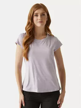 Футболка стандартного кроя Regatta, фиолетовый