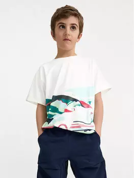 Футболка стандартного кроя Reima, белый