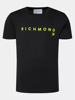 Футболка стандартного кроя Richmond, черный
