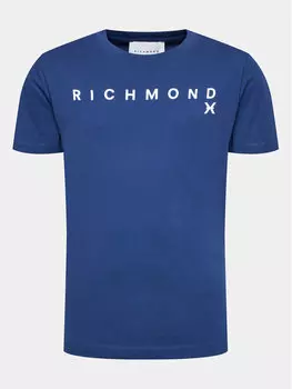 Футболка стандартного кроя Richmond, синий