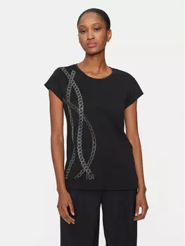 Футболка стандартного кроя Rinascimento, черный