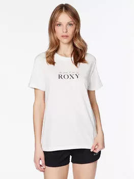 Футболка стандартного кроя Roxy, белый