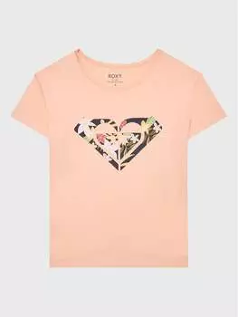 Футболка стандартного кроя Roxy, оранжевый