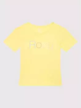Футболка стандартного кроя Roxy, желтый