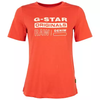 Футболка стандартного кроя с лейблом g star raw originals G-Star, красный
