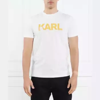 Футболка стандартного кроя с логотипом Karl Karl Lagerfeld, белый