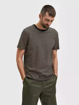 Футболка стандартного кроя Selected Homme, черный
