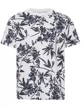 Футболка стандартного кроя Solid, белый