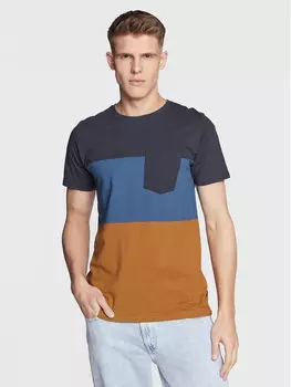 Футболка стандартного кроя Solid, синий