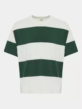 Футболка стандартного кроя Solid, зеленый