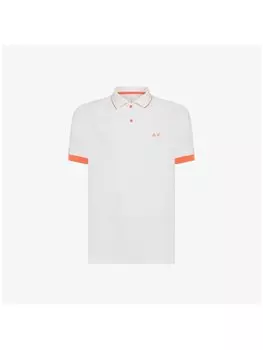 Футболка стандартного кроя Sun68, белый