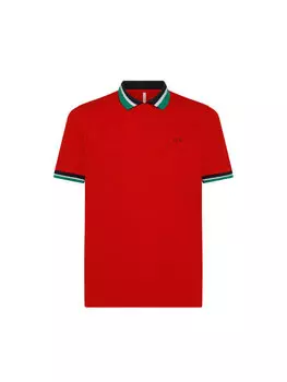 Футболка стандартного кроя Sun68, красный