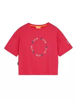 Футболка стандартного кроя Suns, розовый