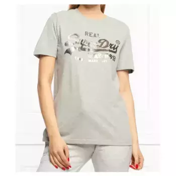 Футболка стандартного кроя Superdry, серый