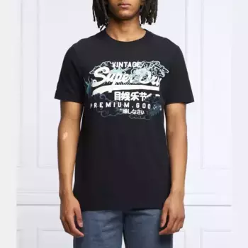 Футболка стандартного кроя Superdry, синий