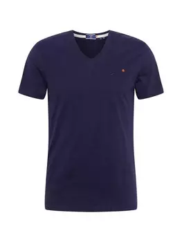 Футболка стандартного кроя Superdry, темно-синий