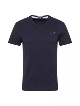 Футболка стандартного кроя Superdry, темно-синий