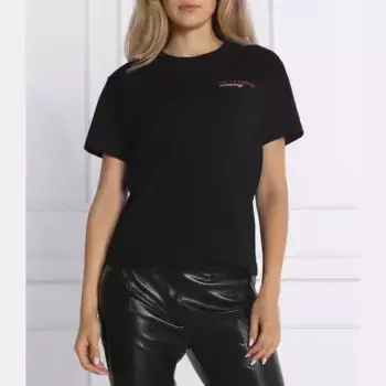 Футболка стандартного кроя The Kooples, черный