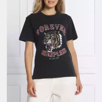 Футболка стандартного кроя The Kooples, черный