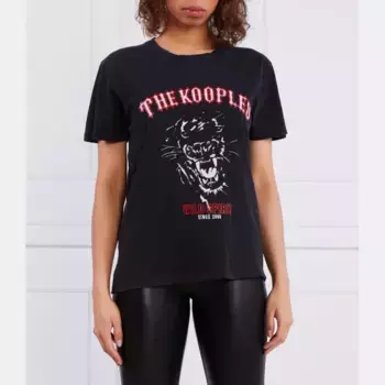 Футболка стандартного кроя The Kooples, черный