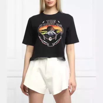 Футболка стандартного кроя The Kooples, черный