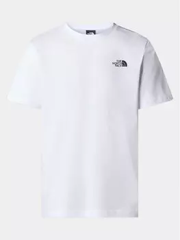Футболка стандартного кроя The North Face, белый