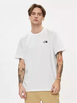 Футболка стандартного кроя The North Face, белый