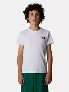 Футболка стандартного кроя The North Face, белый