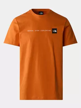 Футболка стандартного кроя The North Face, оранжевый
