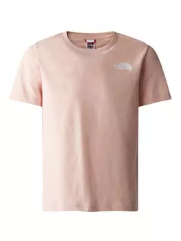 Футболка стандартного кроя The North Face, розовый
