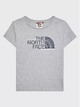 Футболка стандартного кроя The North Face, серый