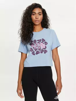 Футболка стандартного кроя The North Face, синий