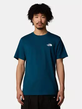 Футболка стандартного кроя The North Face, синий