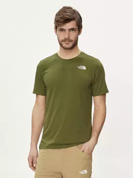 Футболка стандартного кроя The North Face, зеленый