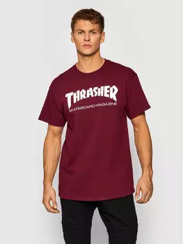 Футболка стандартного кроя Thrasher, красный