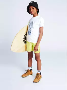 Футболка стандартного кроя Timberland, белый