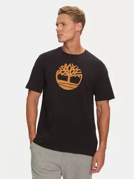 Футболка стандартного кроя Timberland, черный