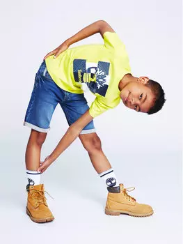Футболка стандартного кроя Timberland, желтый