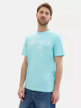 Футболка стандартного кроя Tom Tailor, синий