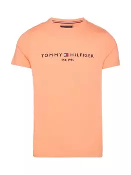 Футболка стандартного кроя Tommy Hilfiger, апельсин