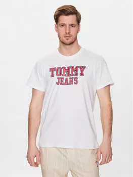 Футболка стандартного кроя Tommy Jeans, белый