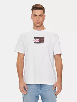 Футболка стандартного кроя Tommy Jeans, белый