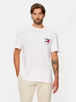 Футболка стандартного кроя Tommy Jeans, белый