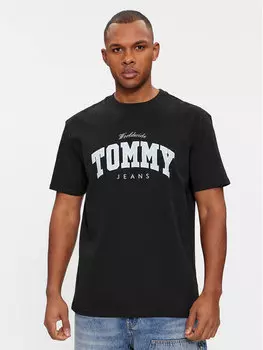 Футболка стандартного кроя Tommy Jeans, черный