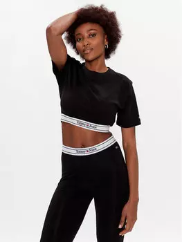 Футболка стандартного кроя Tommy Jeans, черный